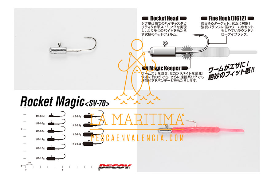 Cabeza Plomada Rocket Magic - Image 3